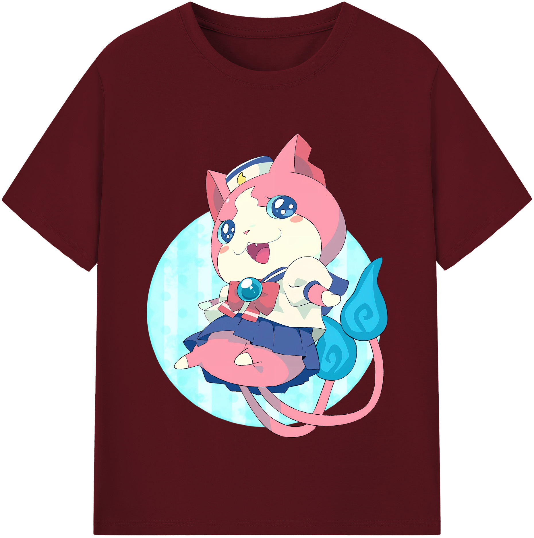 （画像用） 妖怪ウォッチ Yo-kai Watch 綿100％半袖Tシャツ（フロントプリント）